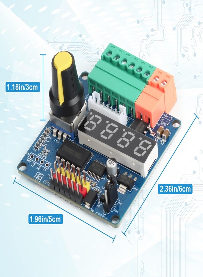 Starry RC Servo Tester 6-Channel Servo Controller Board-PWM Speed/Angle Adjustable, 90/180/270 Degree 3 Modes for Servo Testing Robotic Arms MG995/SG90 - Image 2